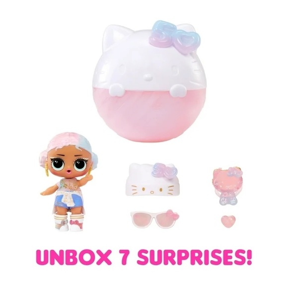 L.O.L. Surprise! Loves Hello Kitty Tots Crystal Cutie Doll - Picture 3 of 10